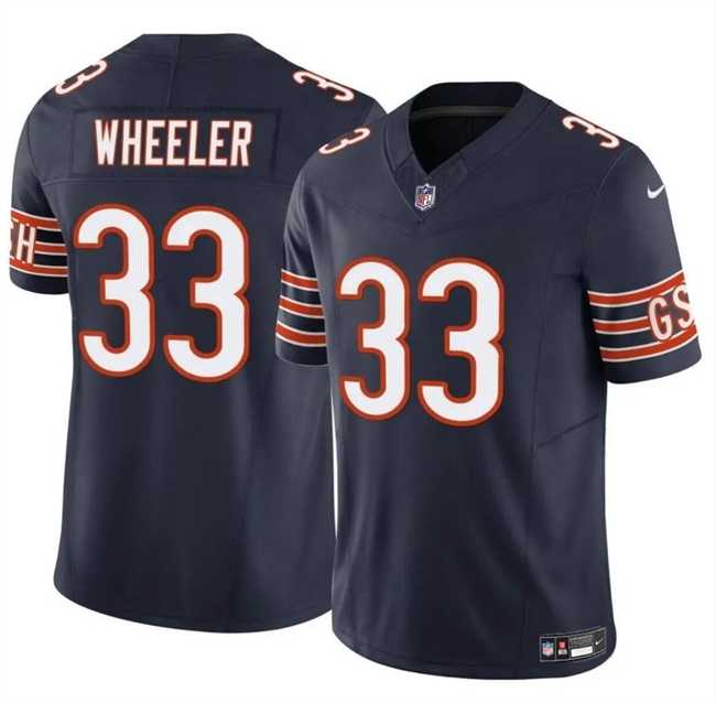 Men & Women & Youth Chicago Bears #33 Ian Wheeler Navy 2023 F.U.S.E. Vapor Football Stitched Jersey,We sell and wholesale Men & Women & Youth Chicago Bears #33 Ian Wheeler Navy 2023 F.U.S.E. Vapor Football Stitched Jersey on line form chian!